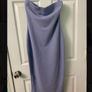 STRAPLESS BODYCON DRESS